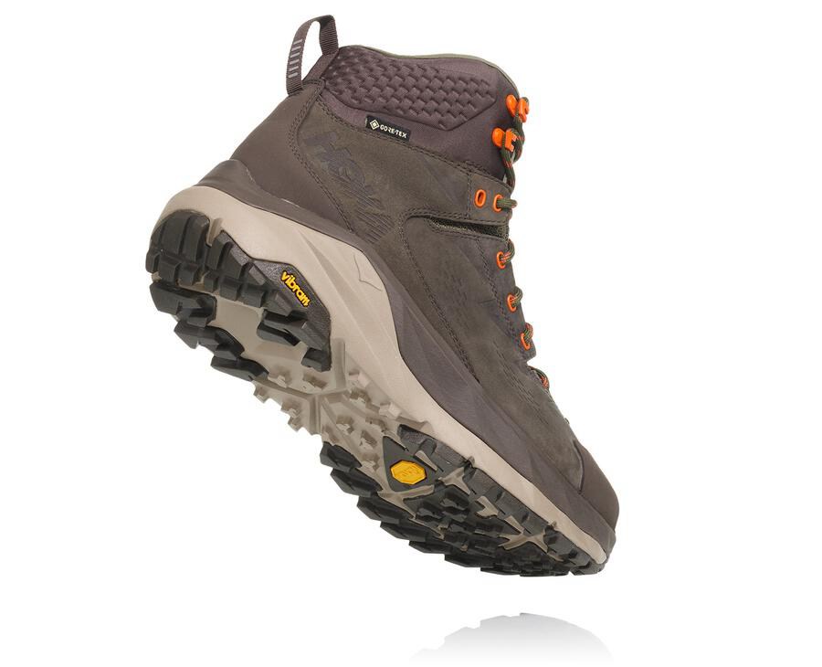 Hoka One One Vandresko Herre - Kaha Gore-Tex - Brune - 817246TEA